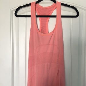 Coral Lululemon top